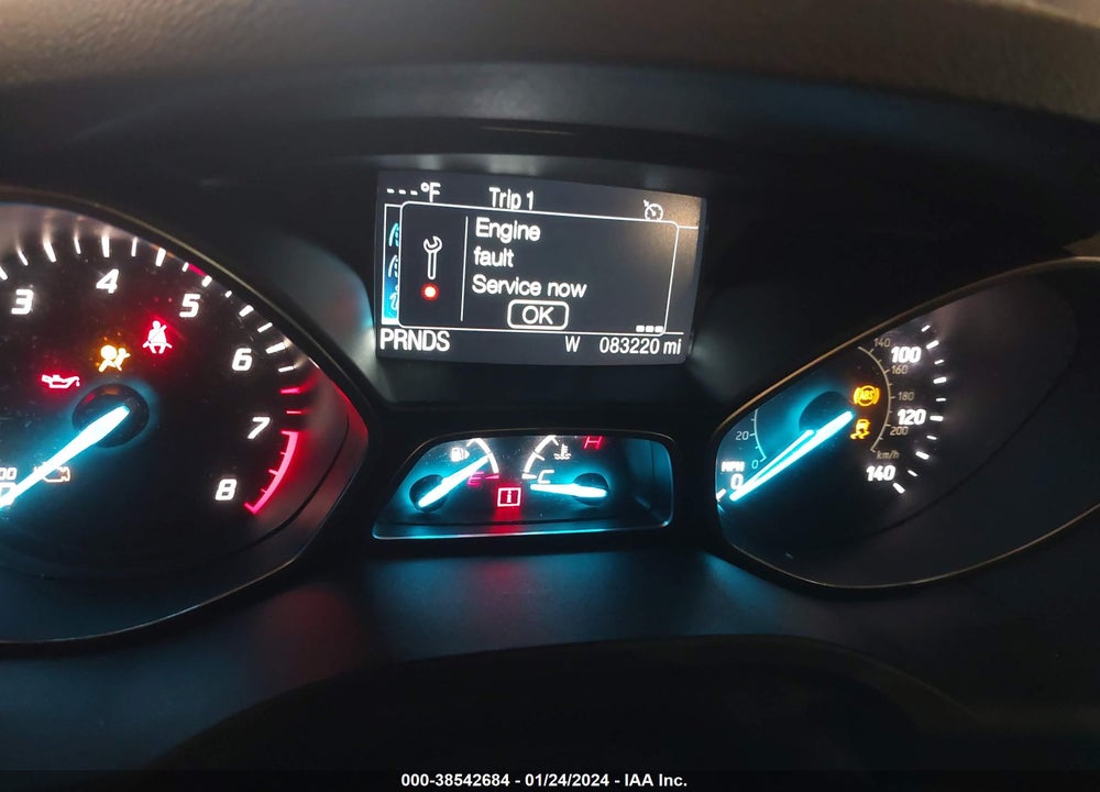 2014 FORD ESCAPE TITANIUM VIN: 1FMCU9J91EUD68153
