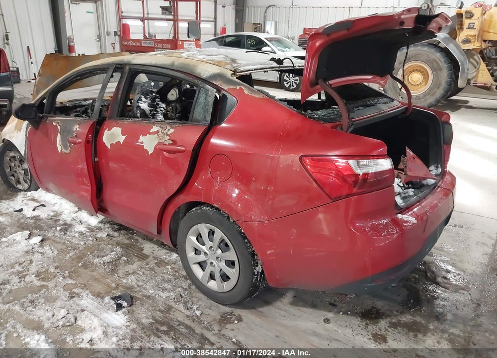 2013 KIA RIO LX VIN: KNADM4A33D6098110