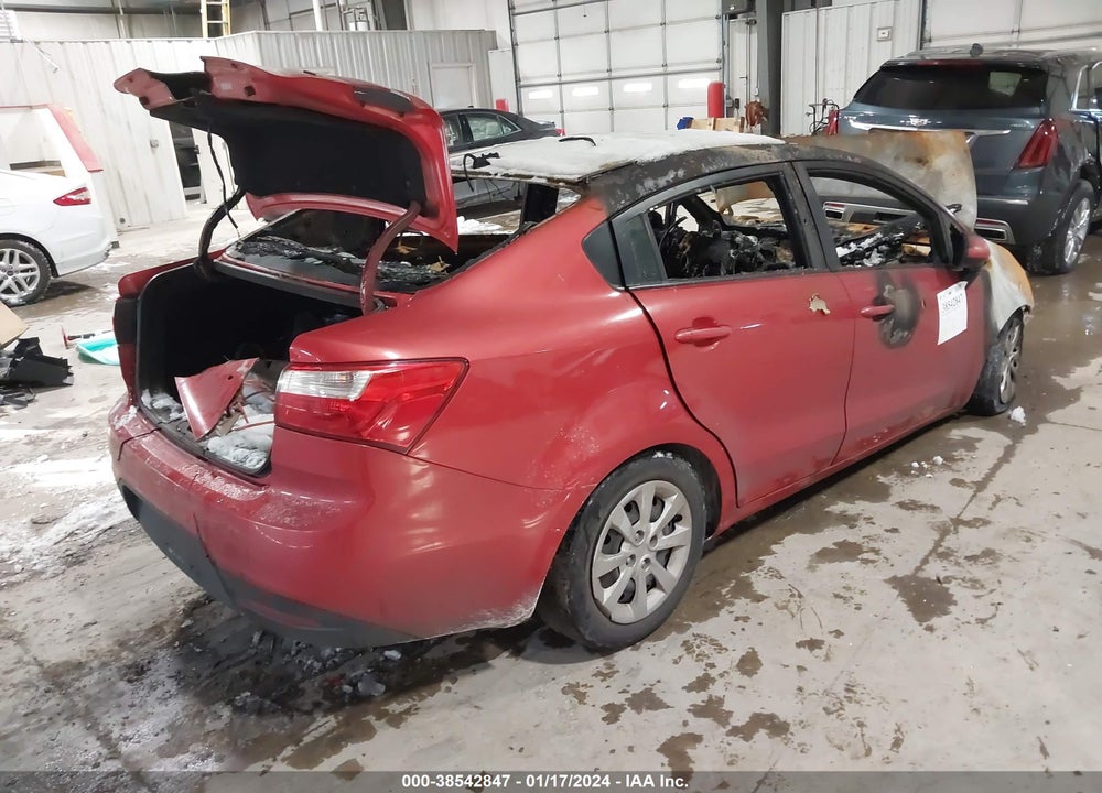 2013 KIA RIO LX VIN: KNADM4A33D6098110