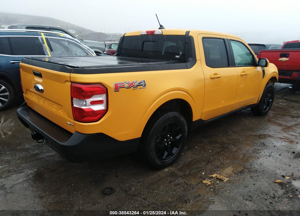 2022 FORD MAVERICK LARIAT VIN: 3FTTW8F97NRA66133