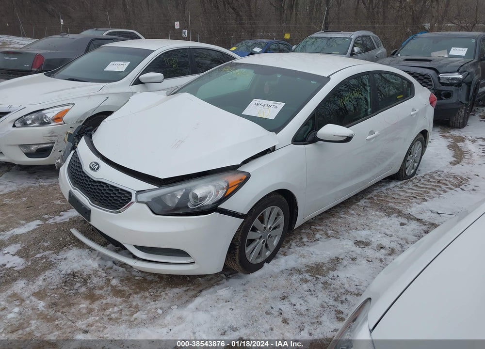 2015 KIA FORTE LX VIN: KNAFX4A60F5382507