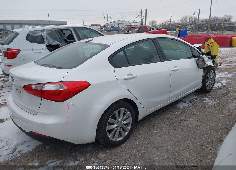 2015 KIA FORTE LX VIN: KNAFX4A60F5382507