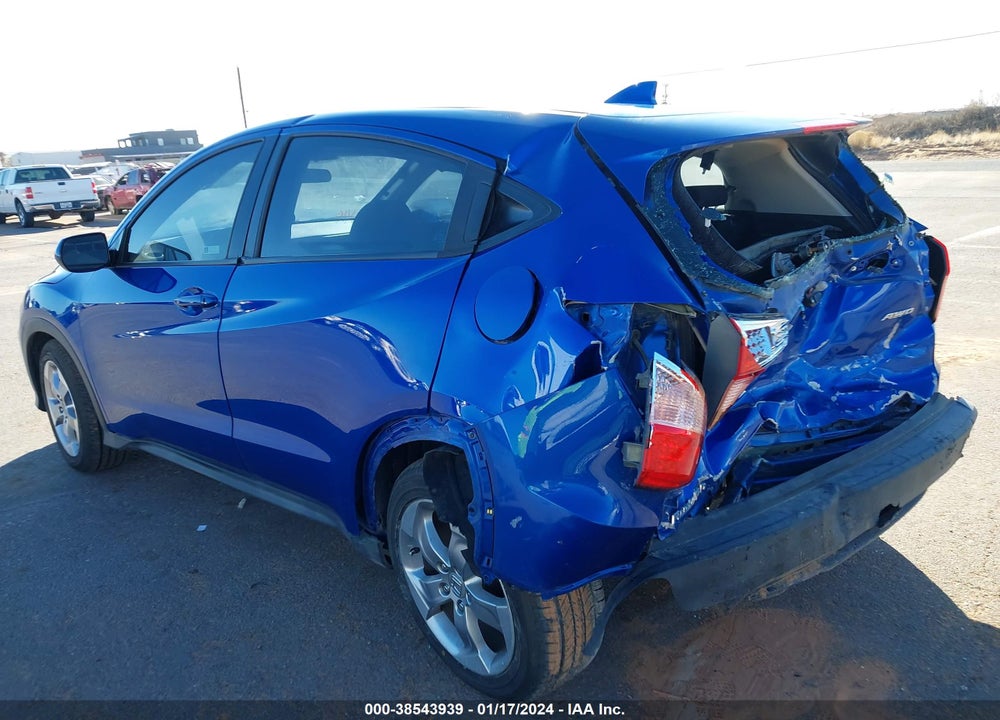 2018 HONDA HR-V LX VIN: 3CZRU6H37JG726362