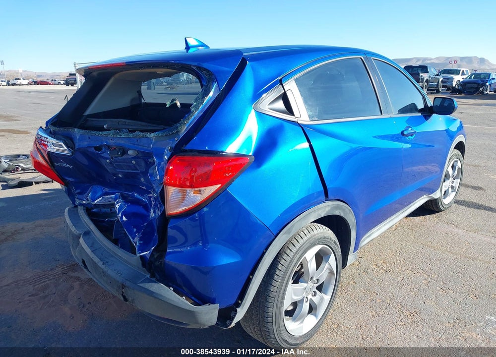 2018 HONDA HR-V LX VIN: 3CZRU6H37JG726362