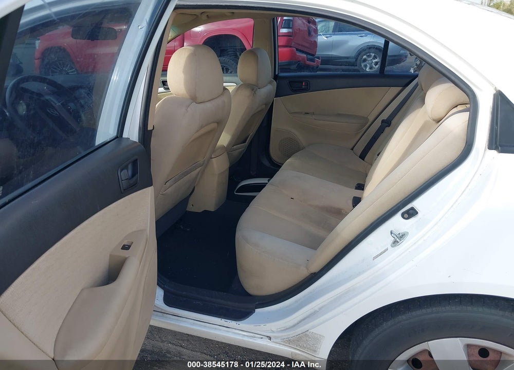 2009 HYUNDAI SONATA GLS VIN: 5NPET46C19H515711
