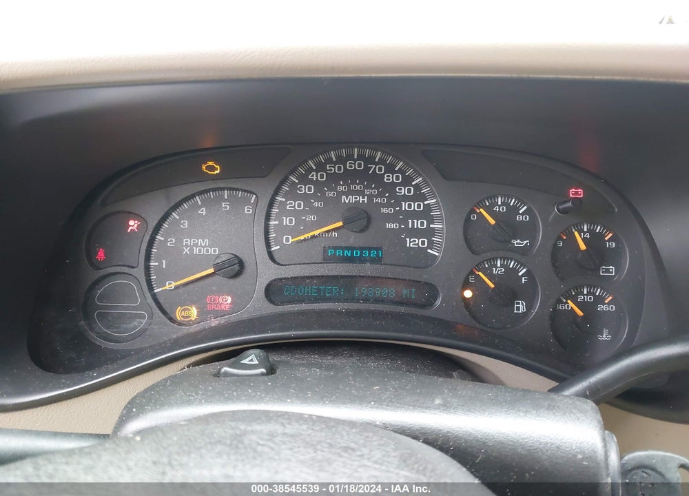 2004 CHEVROLET TAHOE Z71 VIN: 1GNEK13ZX4R213028