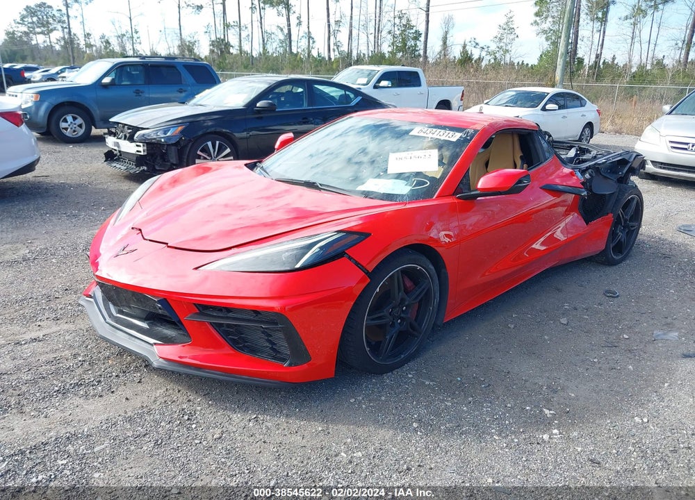 2020 CHEVROLET CORVETTE STINGRAY RWD 2LT VIN: 1G1Y73D40L5112696