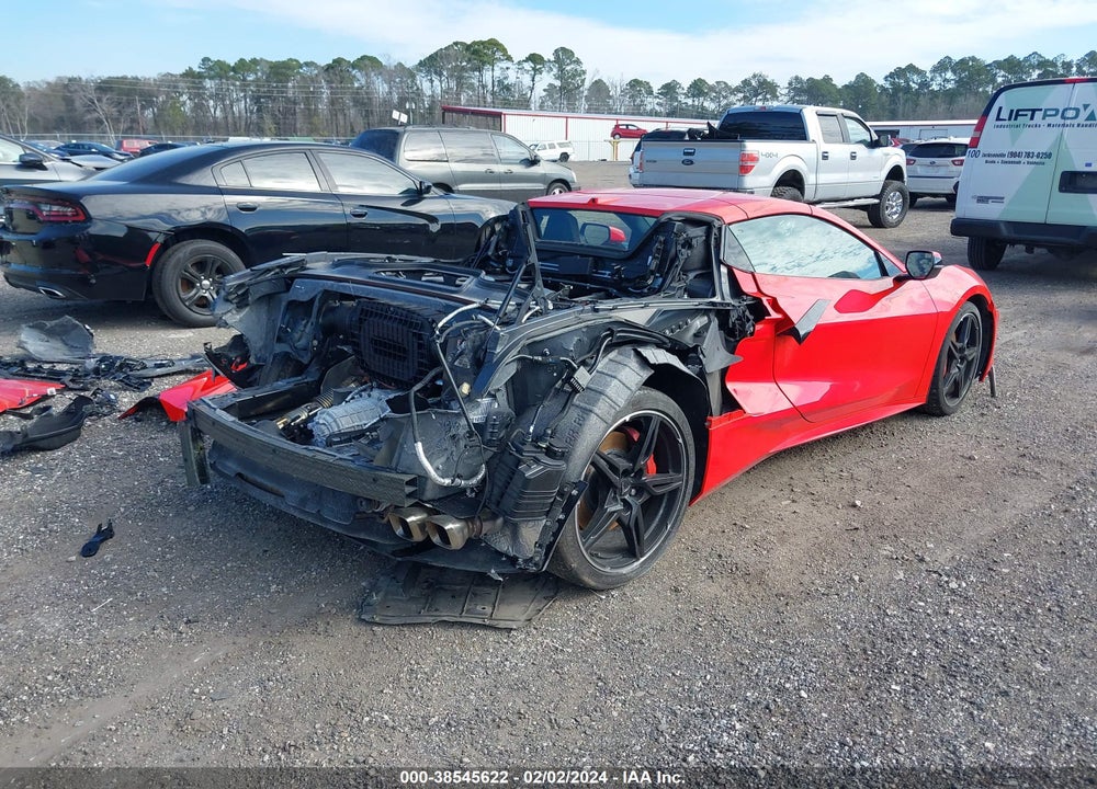 2020 CHEVROLET CORVETTE STINGRAY RWD 2LT VIN: 1G1Y73D40L5112696