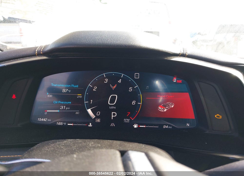 2020 CHEVROLET CORVETTE STINGRAY RWD 2LT VIN: 1G1Y73D40L5112696