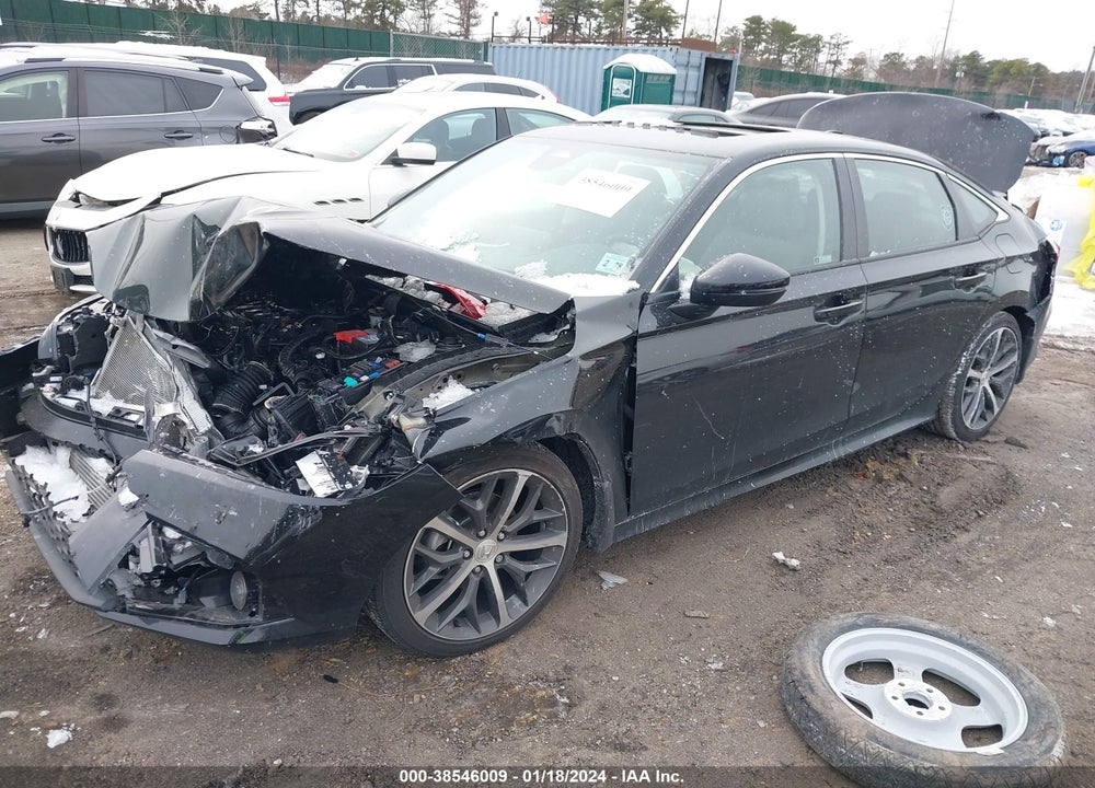 2023 HONDA CIVIC TOURING VIN: 2HGFE1F93PH305085