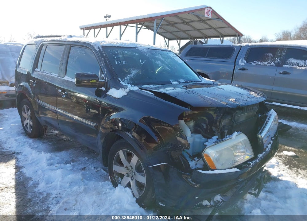 2014 HONDA PILOT TOURING VIN: 5FNYF4H93EB013233