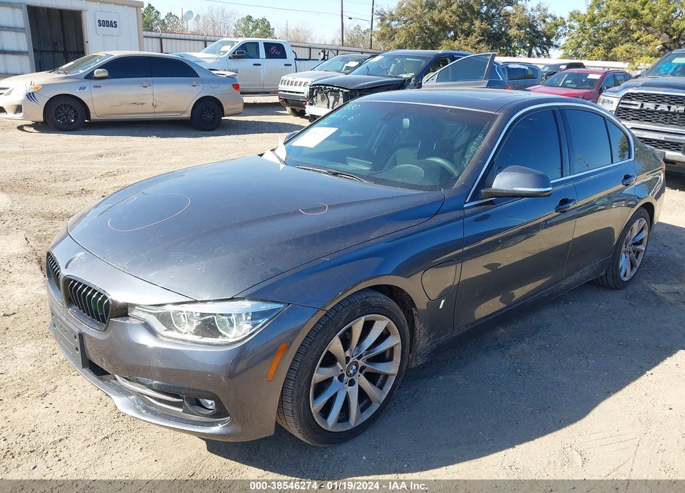 2017 BMW 330E IPERFORMANCE VIN: WBA8E1C35HA158594