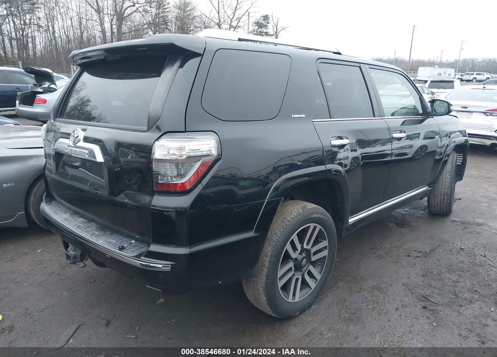 2016 TOYOTA 4RUNNER LIMITED VIN: JTEBU5JR0G5366895