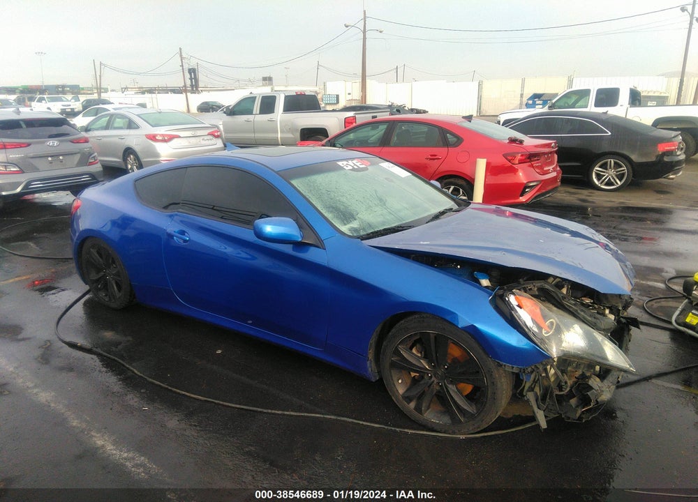 2010 HYUNDAI GENESIS 2.0T PREMIUM VIN: KMHHT6KD6AU040988