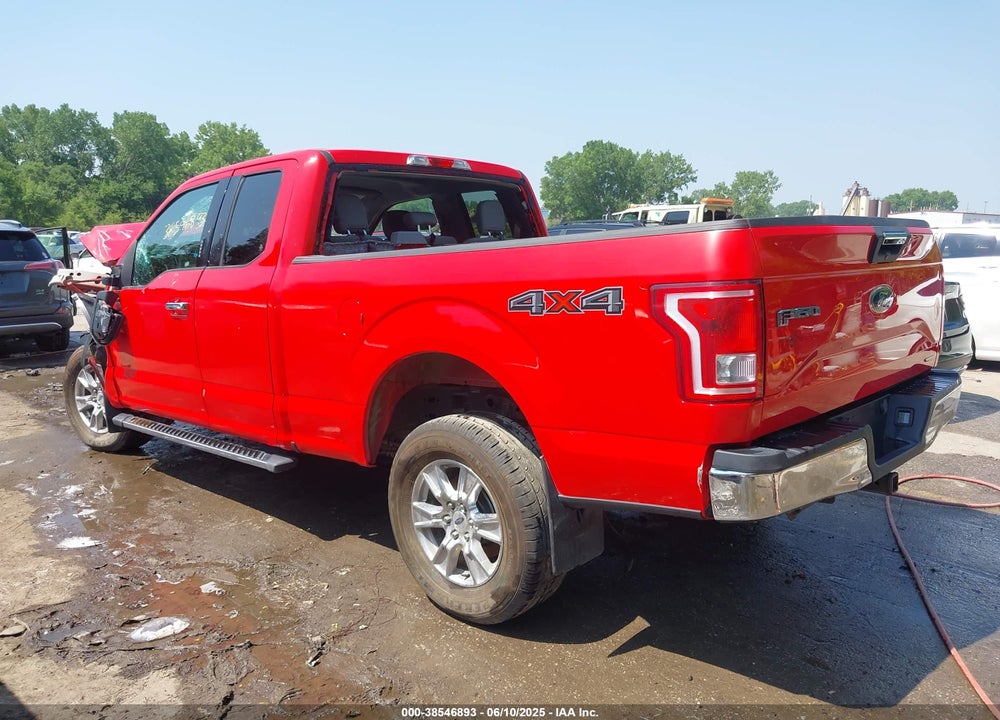 2016 FORD F-150 XLT VIN: 1FTFX1EF2GKD75637
