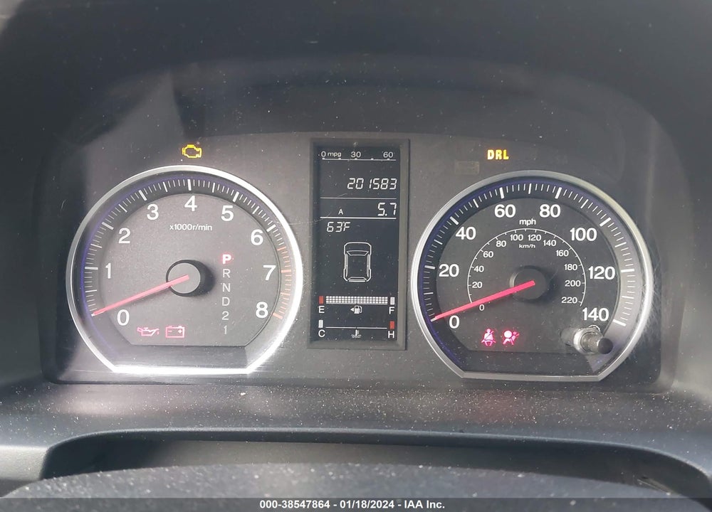 2008 HONDA CR-V EX-L VIN: JHLRE38708C028213
