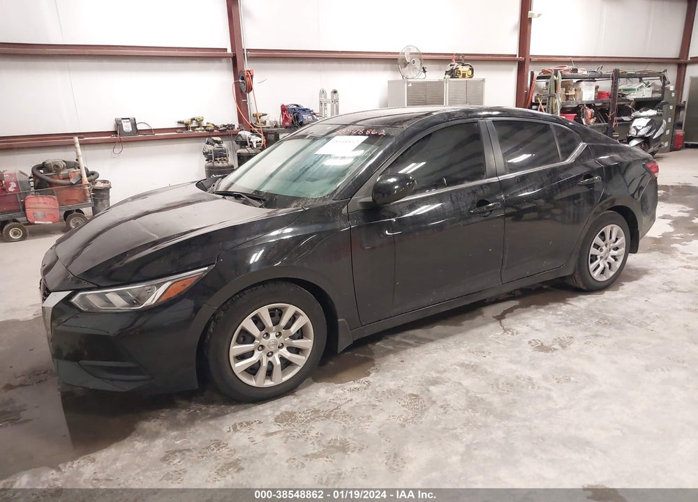 2021 NISSAN SENTRA S XTRONIC CVT VIN: 3N1AB8BV1MY242736