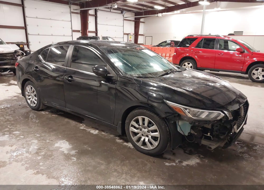 2021 NISSAN SENTRA S XTRONIC CVT VIN: 3N1AB8BV1MY242736