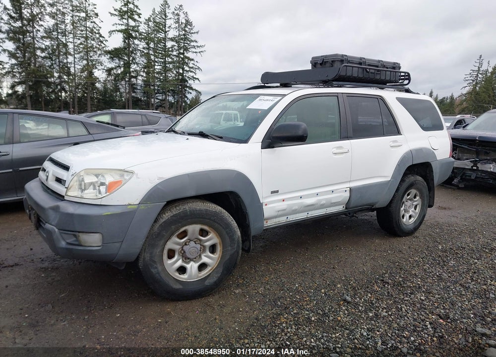 2003 TOYOTA 4RUNNER SR5 VIN: JTEZT14R130007438