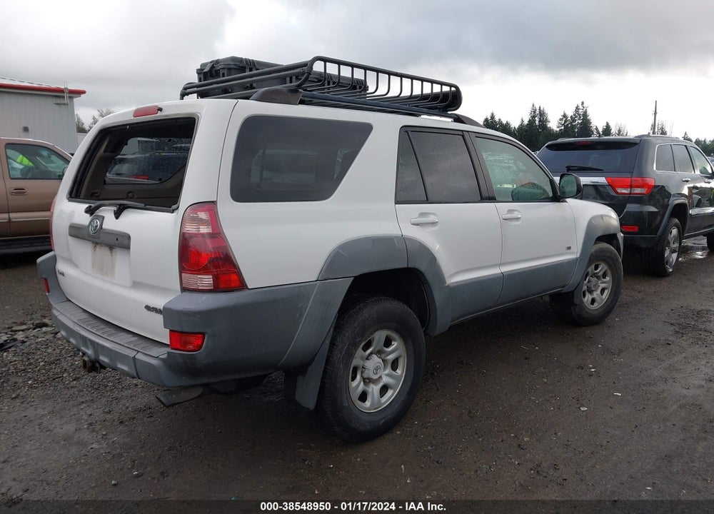 2003 TOYOTA 4RUNNER SR5 VIN: JTEZT14R130007438