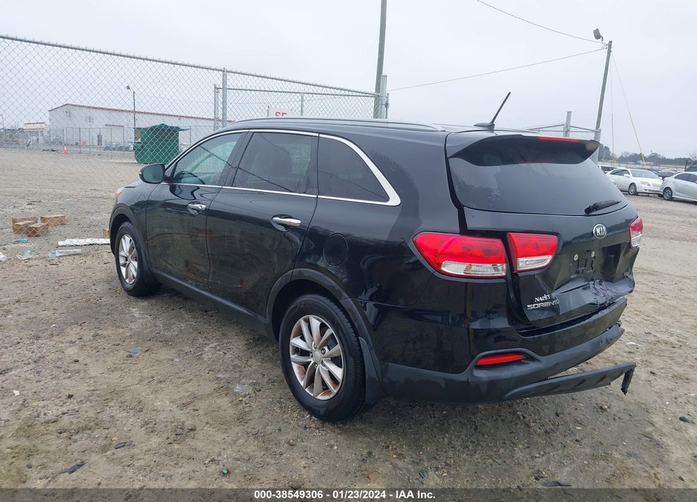 2017 KIA SORENTO 2.4L LX VIN: 5XYPG4A34HG201545