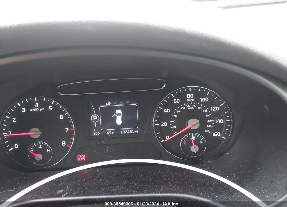 2017 KIA SORENTO 2.4L LX VIN: 5XYPG4A34HG201545