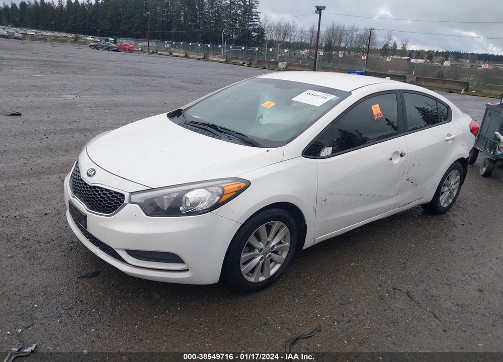 2016 KIA FORTE LX VIN: KNAFX4A66G5506197