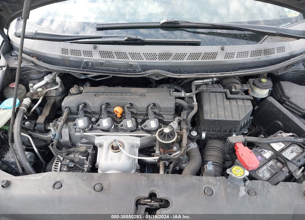 2008 HONDA CIVIC LX VIN: 1HGFA165X8L011387