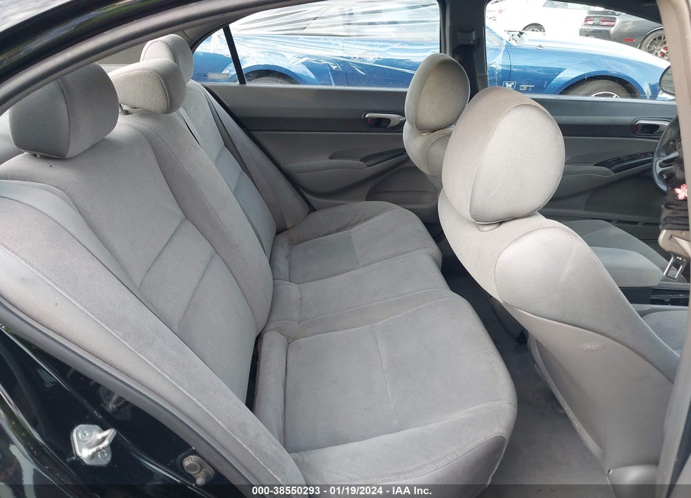 2008 HONDA CIVIC LX VIN: 1HGFA165X8L011387