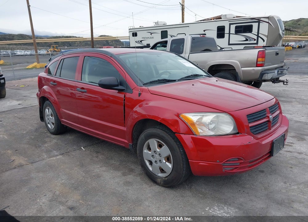 2007 DODGE CALIBER VIN: 1B3HB28B57D220186