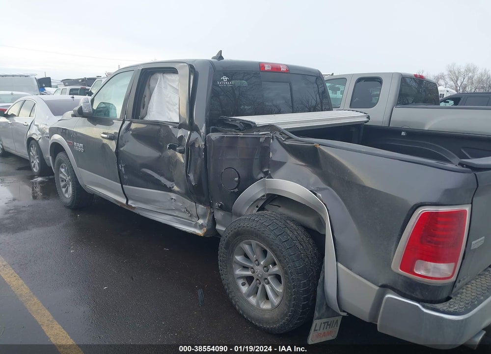2016 RAM 1500 LAIE VIN: 1C6RR7NM8GS158013