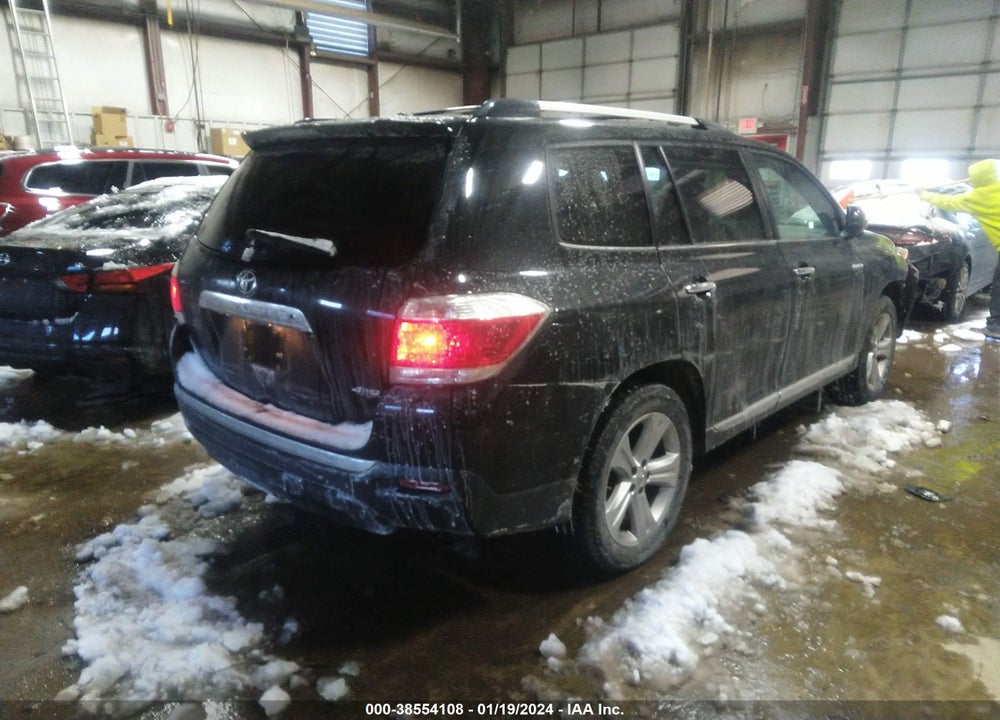 2013 TOYOTA HIGHLANDER LIMITED V6 VIN: 5TDDK3EH8DS234417