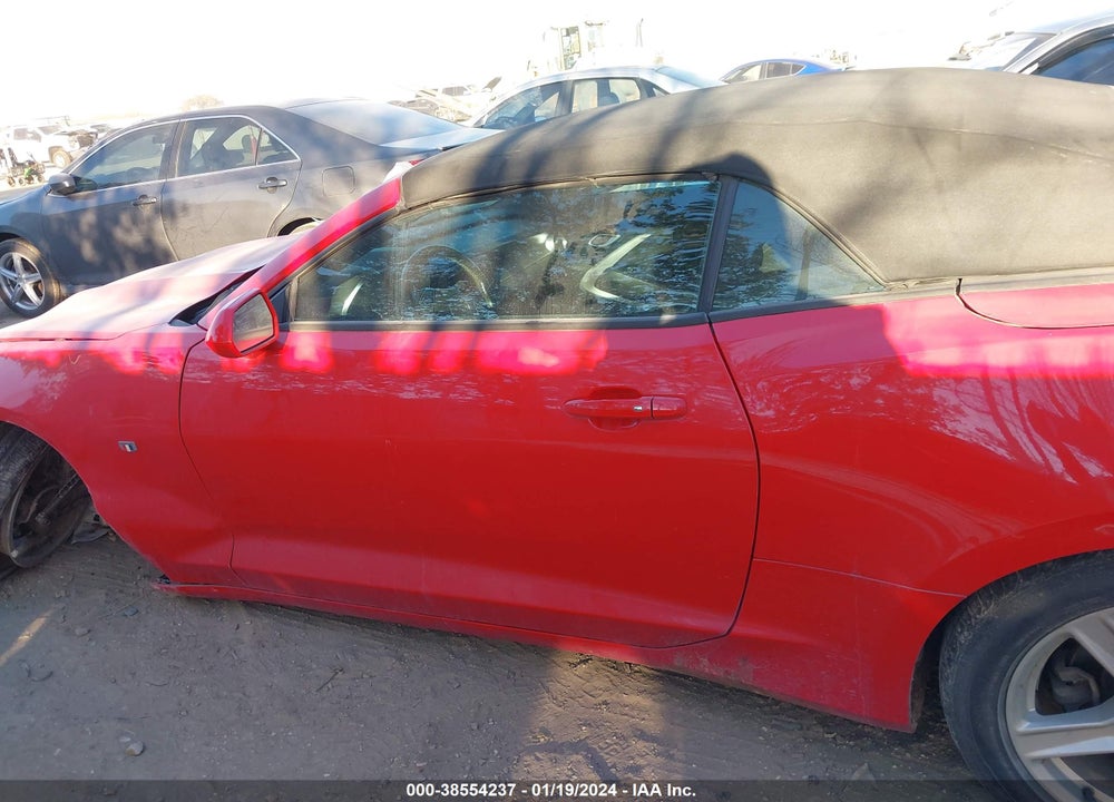2020 CHEVROLET CAMARO RWD 1LT VIN: 1G1FB3DX1L0105527