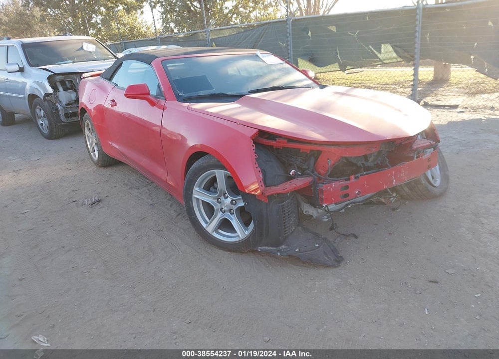 2020 CHEVROLET CAMARO RWD 1LT VIN: 1G1FB3DX1L0105527