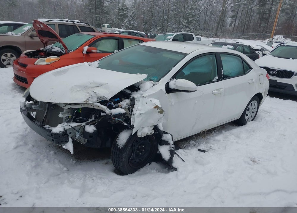 2014 TOYOTA COROLLA LE VIN: 5YFBURHE9EP130180