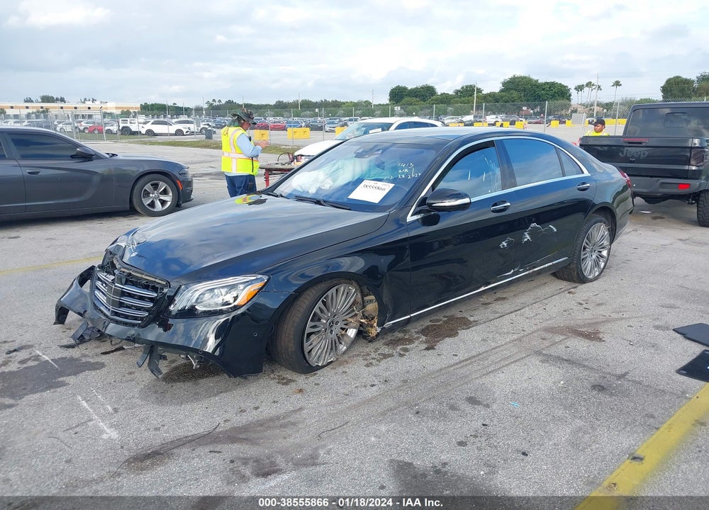 2019 MERCEDES-BENZ S 560 4MATIC VIN: WDDUG8GB7KA461413