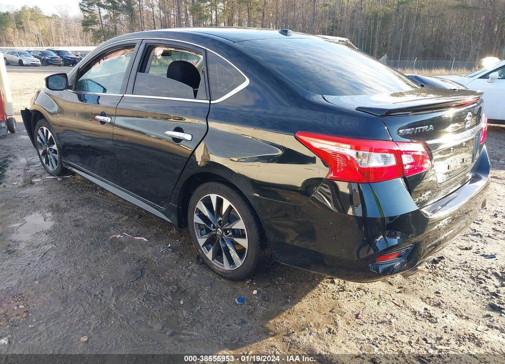 2019 NISSAN SENTRA SR VIN: 3N1AB7AP7KY361613