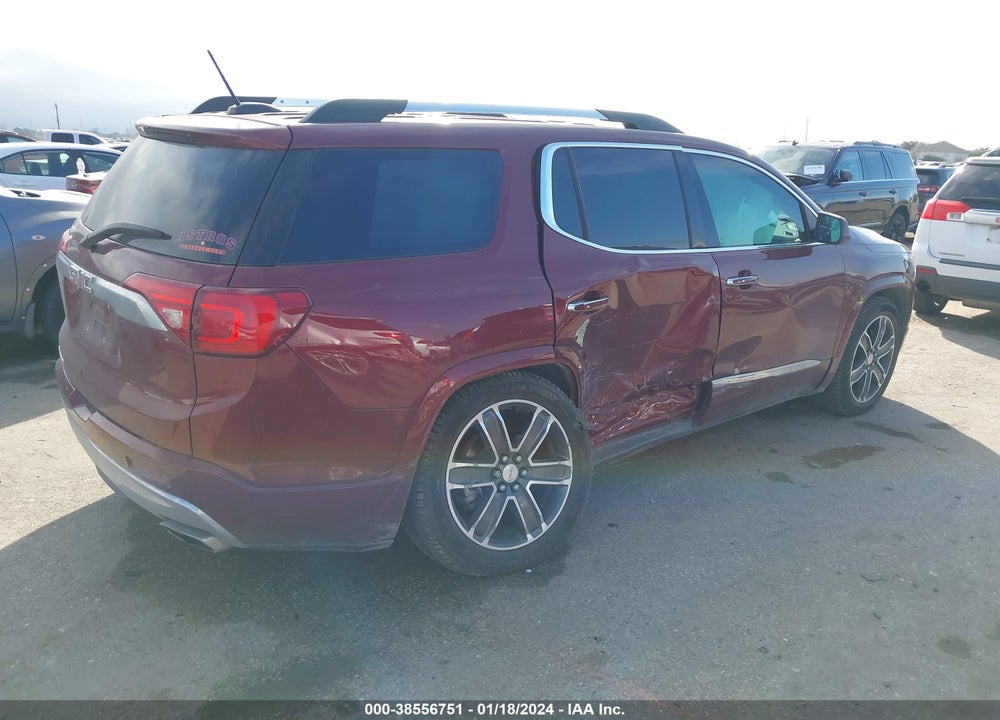 2017 GMC ACADIA DENALI VIN: 1GKKNPLS4HZ311667