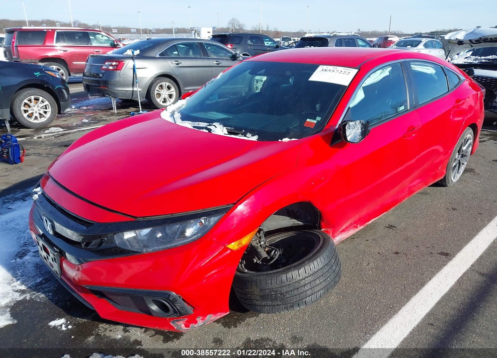 2020 HONDA CIVIC SPORT VIN: 2HGFC2F88LH534231