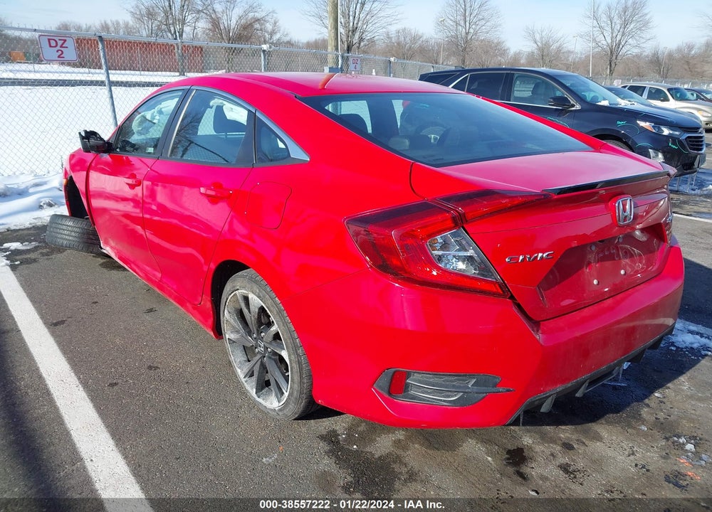 2020 HONDA CIVIC SPORT VIN: 2HGFC2F88LH534231