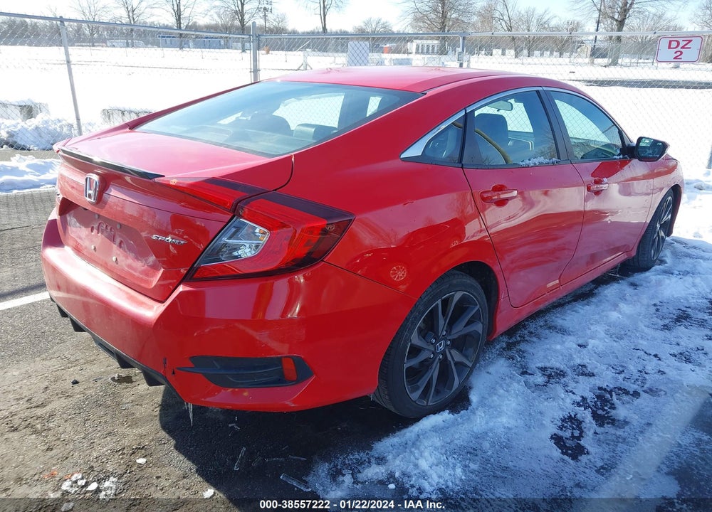 2020 HONDA CIVIC SPORT VIN: 2HGFC2F88LH534231