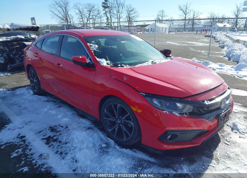 2020 HONDA CIVIC SPORT VIN: 2HGFC2F88LH534231