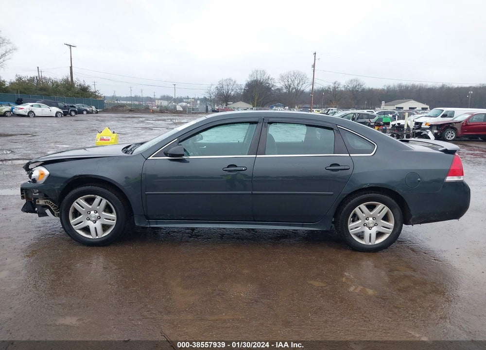 2012 CHEVROLET IMPALA LT VIN: 2G1WG5E35C1313102