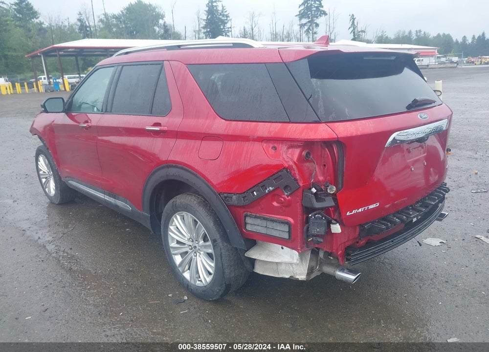 2020 FORD EXPLORER LIMITED VIN: 1FM5K8FW9LGA00225