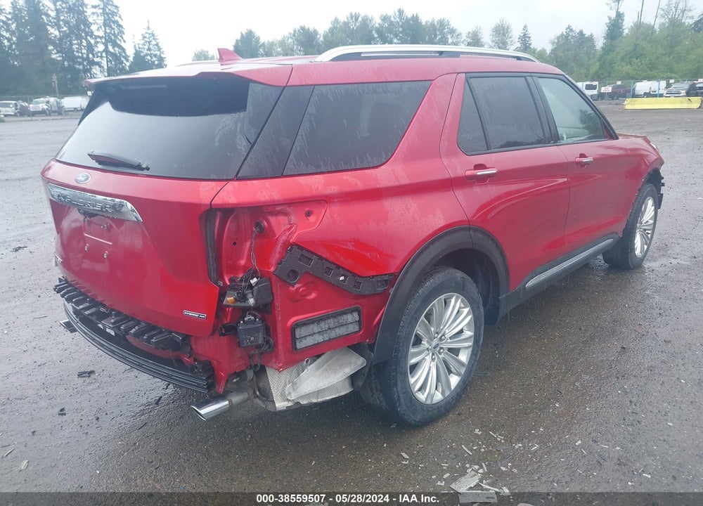 2020 FORD EXPLORER LIMITED VIN: 1FM5K8FW9LGA00225