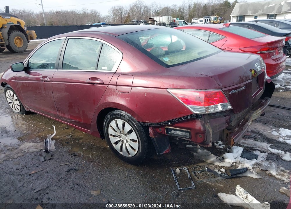 2009 HONDA ACCORD 2.4 LX VIN: 1HGCP26319A175551