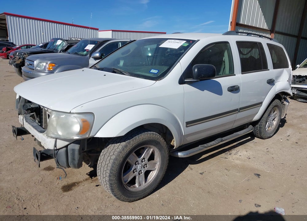 2007 DODGE DURANGO SLT VIN: 1D8HD48P97F535515