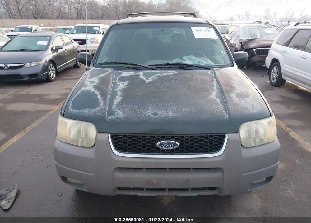 2001 FORD ESCAPE XLT VIN: 1FMYU04161KF09800