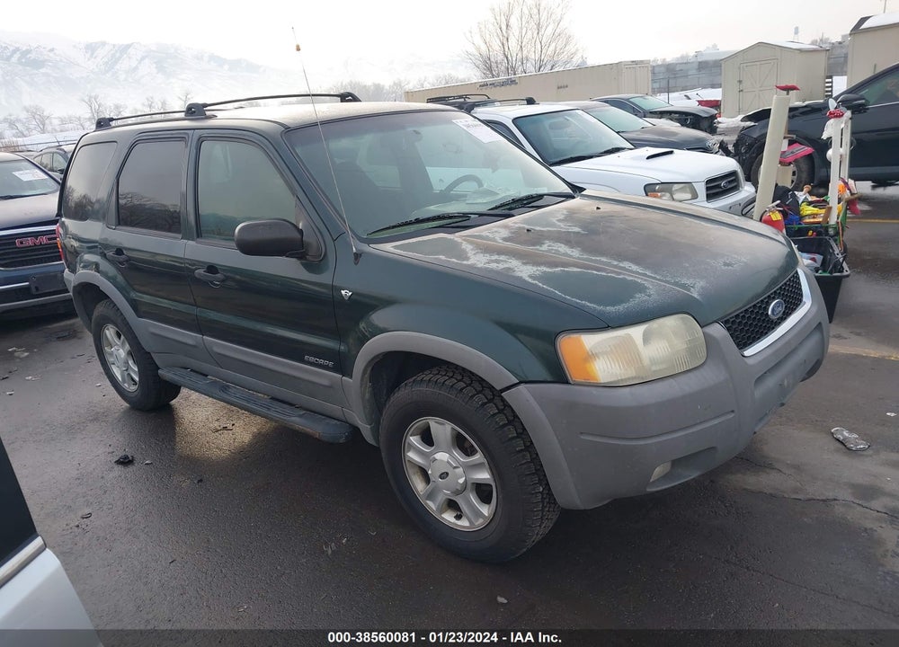 2001 FORD ESCAPE XLT VIN: 1FMYU04161KF09800
