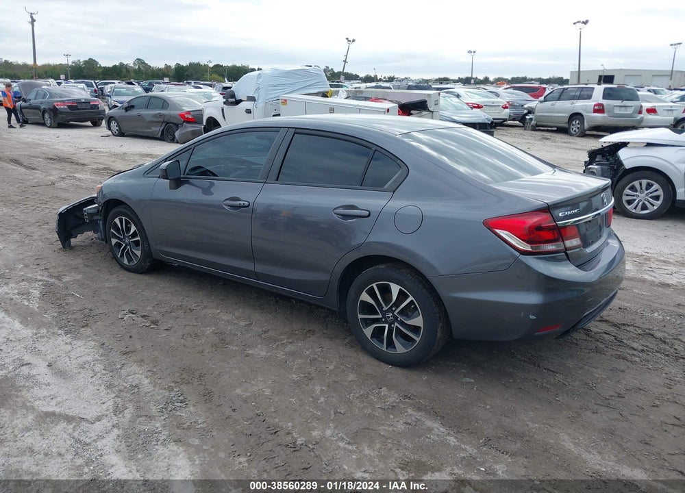 2014 HONDA CIVIC EX VIN: 2HGFB2F83EH543523